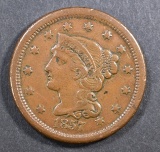 1857 SD LARGE CENT XF