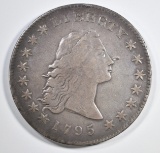 1795 FLOWING HAIR DOLLAR XF