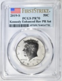 2019-S KENNEDY REV PROOF HALF DOLLAR  PCGS PR-70