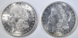 1921 BU & 1921-D AU/BU MORGAN DOLLARS