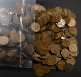 500 MIXED DATE CIRC LINCOLN WHEAT CENTS