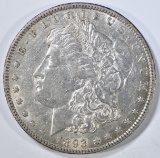 1893-O MORGAN DOLLAR AU