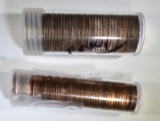 BU ROLL OF 1966 SMS CENTS & QUARTERS