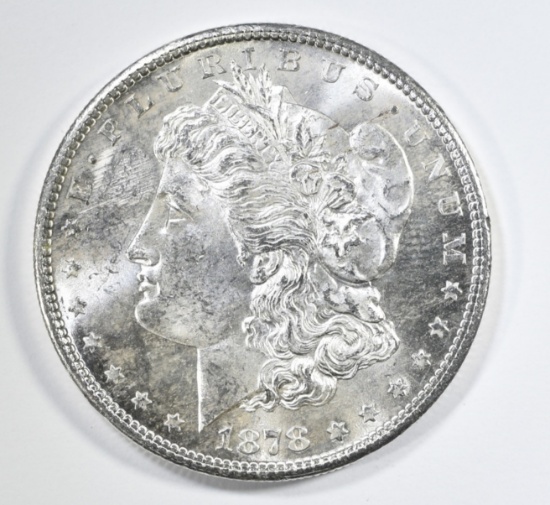 1878-S MORGAN DOLLAR CH BU