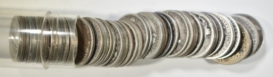 50-MIXED DATE CIRC MERCURY DIMES