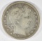 1913 BARBER HALF DOLLAR  VF