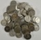 100-MIXED DATE CIRC MERCURY DIMES