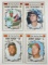 (4) 1970 TOPPS BASEBALL CARDS EX/NM