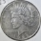 1923 D PEACE DOLLAR AU BU