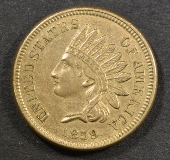 1859 INDIAN CENT AU