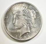 1921 PEACE DOLLAR  CH/GEM BU