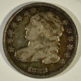 1832 BUST DIME  F-VF