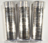 (3) ROLLS OF 1966 JEFFERSON NICKELS SMS BU