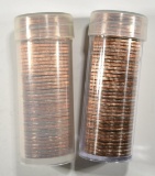 (2) ROLLS OF 1966 WASHINGTON QUARTERS SMS BU