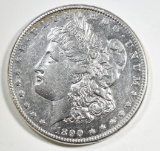 1890-CC MORGAN DOLLAR AU