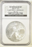 2006 W AM. SILVER EAGLE NGC MS 69