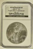 2006 W AM. SILVER EAGLE NGC MS 69