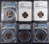 COLLECTOR'S LOT OF GRADED SMALL CENTS