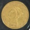 1878-S $2.5 GOLD LIBERTY XF