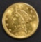 1906 $2.5 GOLD LIBERTY CH BU