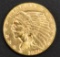 1926 $2.5 GOLD INDIAN CH/GEM BU