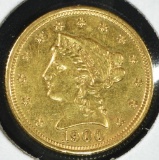1900 $2.5 GOLD LIBERTY AU