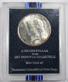 1925-S PEACE DOLLAR REDFIELD NGC MS62