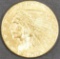 1910 $2.50 GOLD INDIAN CH BU