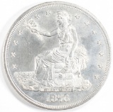 1876 TRADE DOLLAR GEM BU