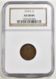 1916-S LINCOLN CENT NGC AU-58 BN
