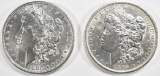 1880 & 1885-O MORGAN DOLLARS AU/BU
