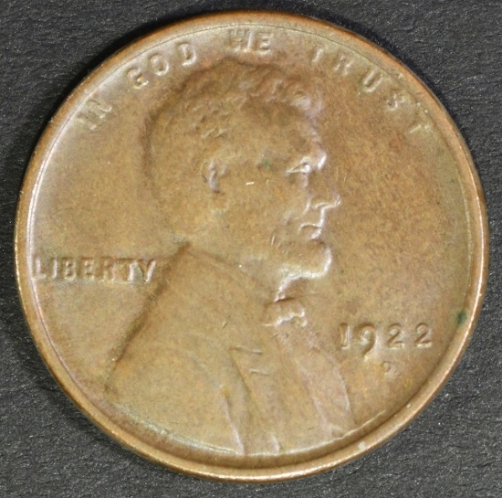 1922-D LINCOLN CENT XF
