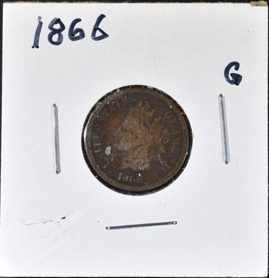 1866 INDIAN HEAD CENT G