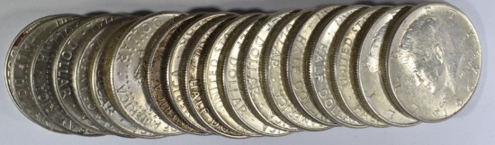 ROLL OF 1964 KENNEDY HALF DOLLARS