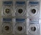COLLECTOR'S LOT OF GRADED NICKELS