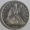 1840-O SEATED LIBERTY HALF DOLLAR AU/BU
