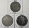 1881-O, 82-O & 83-S MORGAN DOLLARS