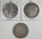 1888, 89 & 90 MORGAN DOLLARS