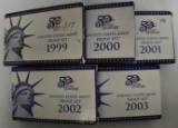 1999-2003 US PROOF SETS