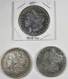 1884, 85 & 86-O MORGAN DOLLARS
