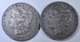 1896-O & 97-O MORGAN DOLLARS CIRC