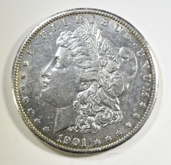 1901-S MORGAN DOLLAR CH AU