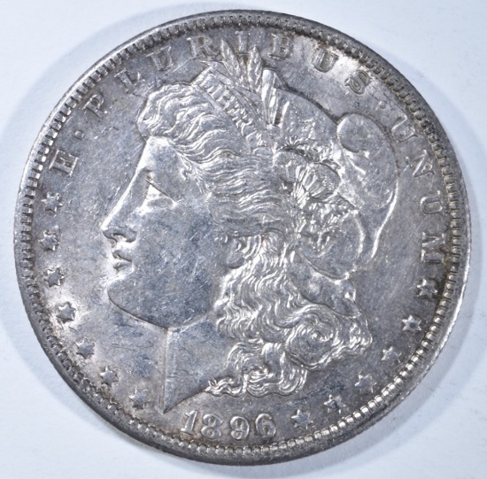 1896-O MORGAN DOLLAR AU