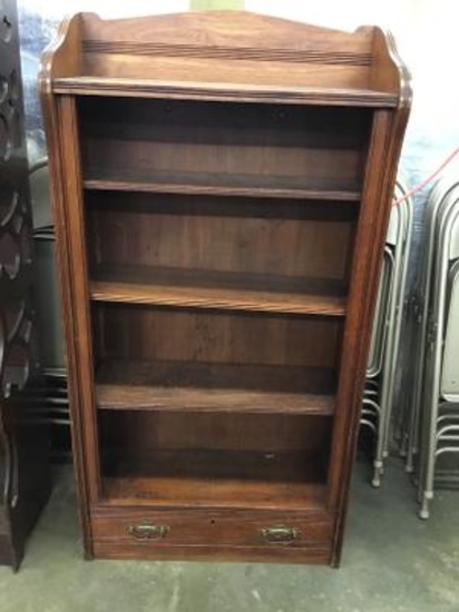 Antique Walnut Bookcase
