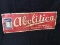 Abolition Cleaner Tin Sign