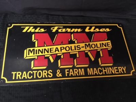 Minneapolis-Moline Tin Sign