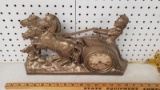 Old Electric Clock Chariot