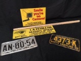 Old Michigan License Plates, Etc