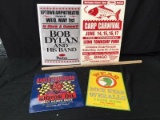 2 Posters and 2 Reproduction Metal Signs