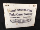 Parks-Cramer Porcelain Sign